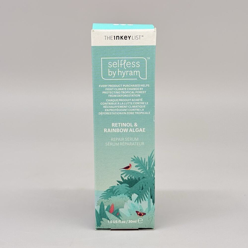 The Inkey List Selfless by Hyram Retinol Rainbow Algae Repair Serum 1 oz